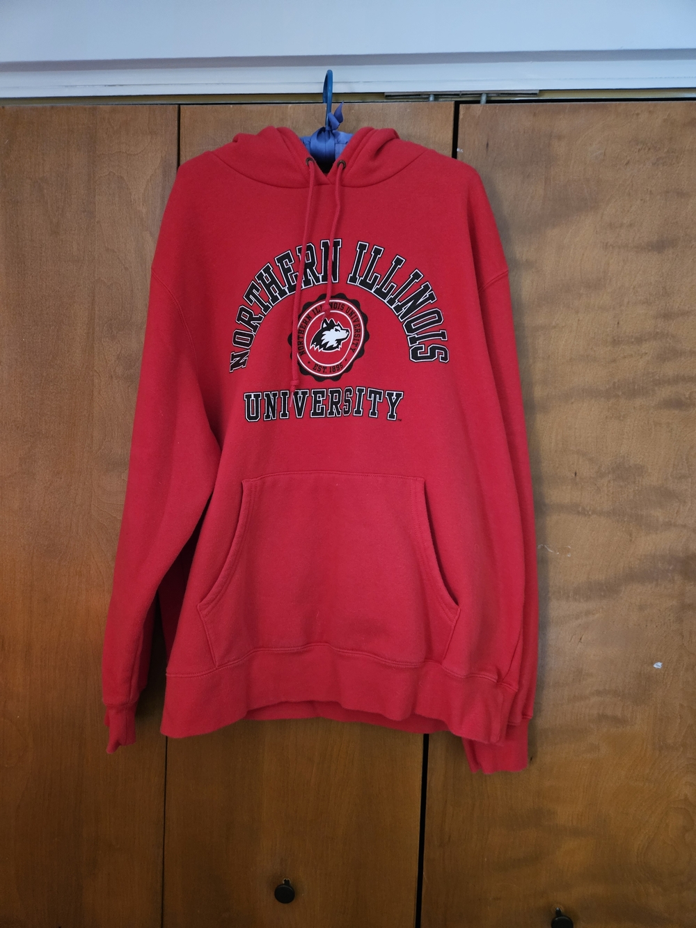 Northern Illinois University NIU Huskies Crewneck Hoodie Men's XL